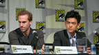 Joseph Fiennes and John Cho at the FlashForward Comic-Con Panel on July 25th, 2009.