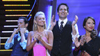 DANCING WITH THE STARS THE RESULTS SHOW - "Episode 503A" - The third couple was dismissed on "Dancing with the Stars the Results Show," TUESDAY, OCTOBER 9 (9:00-10:02 p.m., ET) on the ABC Television Network. (ABC/CAROL KAELSON) HELIO CASTRONEVES, KYM JOHNSON, MARK CUBAN, CHERYL BURKE