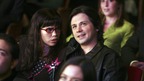 UGLY BETTY - "Something Wicked This Way Comes" - Betty and Henry continue their illicit romance and plan a secret date to "Wicked," but things don't go as planned when Daniel, thinking she's dating Gio  (Freddy Rodriguez), gifts her with tickets for the two of them instead - tickets which Gio refuses to give up. Meanwhile, Daniel woos an important advertiser (guest star Marlo Thomas), a lady with a penchant for younger men, on "Ugly Betty," THURSDAY, NOVEMBER 1 (8:00-9:00 p.m., ET) on the ABC Television Network. (ABC/MICHAEL ANSELL) AMERICA FERRERA, FREDDY RODRIGUEZ