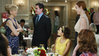DESPERATE HOUSEWIVES - "Back in Business" - Jealousy rears it's ugly head on ABC's "Desperate Housewives," SUNDAY, OCTOBER 19 (9:00-10:01 p.m., ET). Bree's new cookbook and entrepreneurial success has the women of Wisteria Lane feeling envious; Lynette's longing for a taste of her breadwinning days as an ad-exec leads her to lend an unsolicited hand to Bree's marketing plan; and MJ's drawing of a family portrait has left Mike feeling like he's not a presence in his son's life. Meanwhile, Gaby hatches a plan to have more sex with Carlos, Susan teaches a reluctant MJ how to fall, and Dave's motives for moving to the neighborhood continue to take shape. (ABC/RON TOM) FELICITY HUFFMAN, CHARLIE BABCOCK, EVA LONGORIA PARKER, MARCIA CROSS, DANA DELANY
