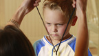DESPERATE HOUSEWIVES - "Kids Ain't Like Everybody Else" - There are bullies among the old and young on ABC's "Desperate Housewives," SUNDAY, OCTOBER 12 (9:00-10:01 p.m., ET). Bree's estranged daughter, Danielle, returns to Wisteria Lane and is met with a deluge of criticism; Gaby and Susan find themselves embroiled in a catfight brought on by an altercation between their kids; to her chagrin, Lynette comes home to find Tom and Dave have formed a garage band after she told him to get rid of his old things; and Katherine and Mrs. McCluskey invite Edie to lunch to press her for more information on Dave. (ABC/RON TOM) TERI HATCHER, MASON VALE COTTON