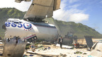 Crash Course in SurvivalOceanic Airlines Flight 815 is ripped  apart in midair. The plane crash lands on a deserted island. The flight  from Sydney to L.A. was a thousand miles off course. No one knows where  they are, including the 48 survivors.