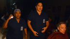 GREY'S ANATOMY - "Perfect Storm" - Grey Sloan Memorial Hospital enters crisis mode as the storm rages, resources become scarce and patients flood in by the busload. Meanwhile, one of the doctors fights for their life, on the Season Finale of "Grey's Anatomy," THURSDAY, MAY 16 (9:00-10:02 p.m., ET) on the ABC Television Network. (ABC/Eric McCandless) CHANDRA WILSON, SARA RAMIREZ