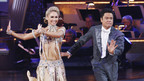 Donny Osmond and Kym Johnson dance the Quickstep in Week 7 of DANCING WITH THE STARS.