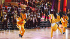 DANCING WITH THE STARS THE RESULTS SHOW - "Episode 902A" - In a special throwback to the ultimate collegiate performance, Macy's "Stars of Dance" brought the incredible USC Marching Band performing KC and the Sunshine Band's "Get Down Tonight," along with a special dance routine choreographed by "Stomp the Yard" choreographer Chuck Maldonado and performer Jimmy R.O. Smith, on "Dancing with the Stars the Results Show," TUESDAY, SEPT. 29 (9:00-10:00 p.m., ET), on the ABC Television Network. (ABC/ADAM LARKEY) 