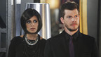 UGLY BETTY - "Plus None" - Matt asks someone else to be his "plus one" at Wilhemina's fund-raiser for Tibetan orphans, and Daniel hires his new BFF Natalie as his assistant, making Betty feel obsolete. Amanda keeps a secret from Betty, and Daniel discovers that his mother, Claire, has history with Cal Hartley. Meanwhile we learn the truth behind Nico's dire straits, on "Ugly Betty," FRIDAY, NOVEMBER 6 (9:00-10:00 p.m., ET) on the ABC Television Network. (ABC/PATRICK HARBRON) JAMIE LYNN-SIGLER, ERIC MABIUS