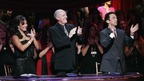 DANCING WITH THE STARS THE RESULTS SHOW - "Episode 709A" - The "Queen of Soul" and one of the most honored female singers in Grammy Award history, legend Aretha Franklin took the "Dancing with the Stars" stage by storm, on "Dancing with the Stars the Results Show," TUESDAY, NOVEMBER 18 (9:00-10:02 p.m., ET), on the ABC Television Network. (ABC/KELSEY McNEAL) CARRIE ANN INABA, LEN GOODMAN, BRUNO TONIOLI