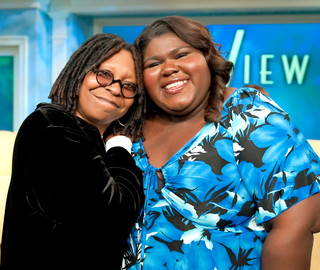 Backstage with Gabourey