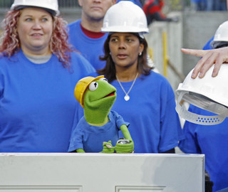 The Muppets help rebuild