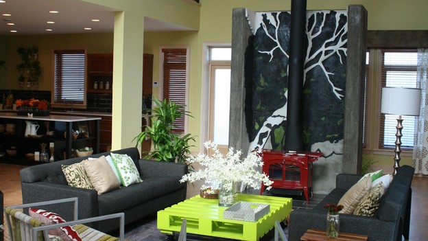 EXTREME MAKEOVER HOME EDITION - "Huber Family," - Living Room, on "Extreme Makeover Home Edition," Sunday, September 27th on the ABC Television Network.