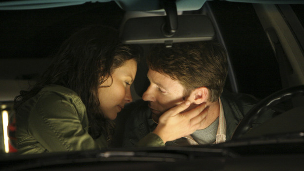 LOST - "Born to Run" - Kate and her childhood sweetheart, Tom. Jack suspects foul play when Michael becomes violently ill while building the raft, on "Lost," THURSDAY, MAY 11 on the ABC&nbsp;Television Network. (ABC/MARIO PEREZ) EVANGELINE LILLY, MACKENZIE ASTIN
