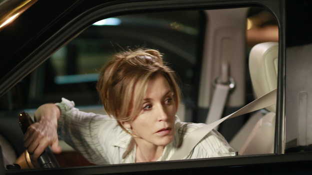 DESPERATE HOUSEWIVES - "With So Little to Be Sure Of" - Susan discovers that Mike had been hiding a secret from her for years; Bree attempts to hire a high-powered attorney (Scott Bakula) when she becomes the prime suspect in the murder of Gaby's stepfather; Gaby discovers a sexy way to earn a bigger commission at her new job as a personal shopper; and while Lynette continues to try and win Tom back, girlfriend Jane does everything in her power to ensure that the two carry through with their divorce, on "Desperate Housewives," SUNDAY, APRIL 1 (9:01-10:01 p.m., ET) on the ABC Television Network. (ABC/RON TOM)FELICITY HUFFMAN