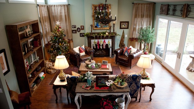 EXTREME MAKEOVER HOME EDITION - Living Room Photo, "Zdroj Family," on "Extreme Makeover Home Edition," Monday, December 3rd (8:00-10:00 p.m. ET/PT) on the ABC Television Network.