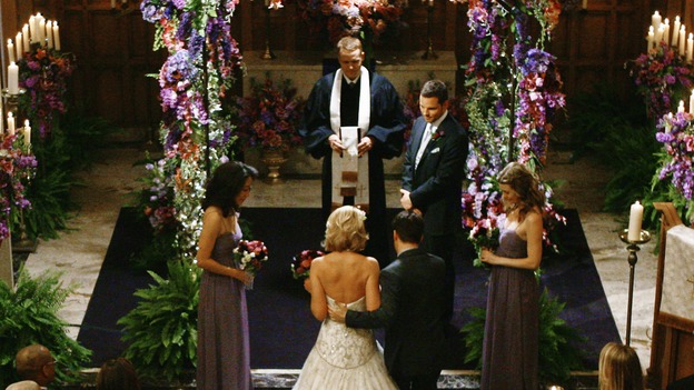 GREY'S ANATOMY - "What a Difference a Day Makes" - Geogrge gives his best friend, Izzie, away to be married, on "Grey's Anatomy," THURSDAY, MAY 7 (9:00-10:02 p.m., ET) on the ABC Television Network. SANDRA OH, KATHERINE HEIGL, MICKEY MAXWELL, T.R. KNIGHT, JUSTIN CHAMBERS, ELLEN POMPEO
