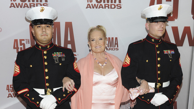 THE 45th ANNUAL CMA AWARDS - RED CARPET ARRIVALS - "The 45th Annual CMA Awards" will broadcast live on ABC from the Bridgestone Arena in Nashville on WEDNESDAY, NOVEMBER 9 (8:00-11:00 p.m., ET). (ABC/JASON KEMPIN)LYNN ANDERSON
