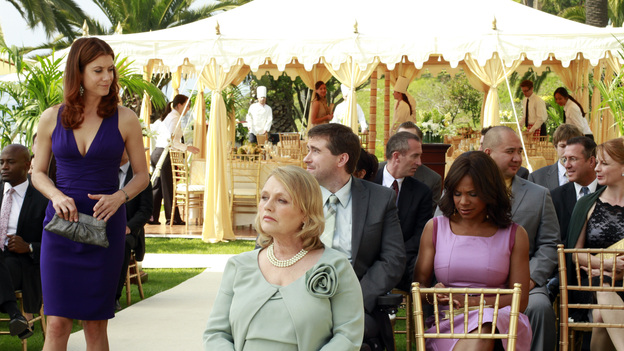 PRIVATE PRACTICE - "Something Old, Something New" - The day has arrived for Cooper and Charlotte to marry, but not everyone is in a celebratory mood, leading the couple to second-guess their wedding plans. Meanwhile, the doctors of Oceanside Wellness are torn between the future of their practice and protecting one of their own, as an investigator is sent to question them about Violet's breach of confidentiality case, on "Private Practice," THURSDAY, MAY 5 (10:01-11:00 p.m., ET) on the ABC Television Network. (ABC/RON TOM)TAYE DIGGS, KATE WALSH, TESS HARPER, MICHAEL PATRICK THORNTON, AUDRA MCDONALD
