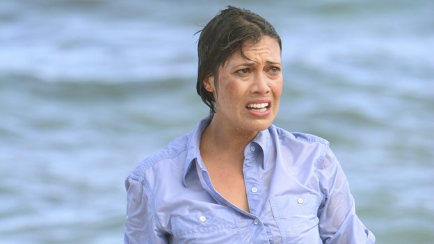 LOST - "The Other 48 Days" - Cindy, an Oceanic flight attendant and tail section survivor. The harrowing first 48 days in the lives of the tail section survivors are revealed, on "Lost," WEDNESDAY, NOVEMBER 16 on the ABC Television Network. (ABC/MARIO PEREZ) KIMBERLEY JOSEPH