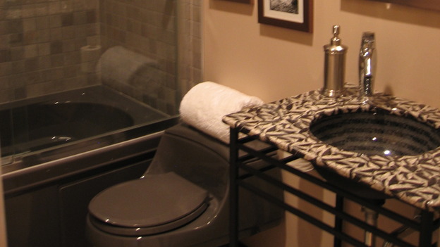 EXTREME MAKEOVER HOME EDITION - "Bliven Family," - Bathroom, on "Extreme Makeover Home Edition," Sunday, October 15th on the ABC Television Network.