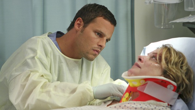 GREY'S ANATOMY - "INTO YOU LIKE A TRAIN" (ABC/MICHAEL DESMOND)JUSTIN CHAMBERS, CYNTHIA ETTINGER