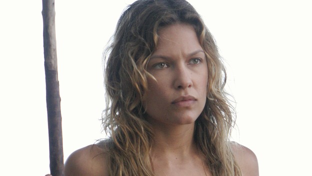 LOST - "Expos" - Hurley begins to suspect that Sawyer may be involved in an island mystery surrounding two fellow survivors, and Sun learns the truth about her past kidnapping attempt by "The Others," on "Lost," WEDNESDAY, MARCH 28 (10:00-11:00 p.m., ET), on the ABC Television Network. (ABC/MARIO PEREZ)KIELE SANCHEZ