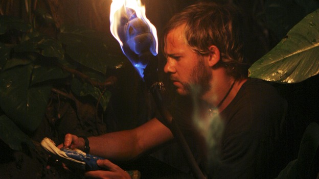 LOST - "The 23rd Psalm" - Mr. Eko interrogates Charlie about the Virgin Mary statue, Claire begins to lose faith in Charlie when she discovers his secret, and Jack is an interested observer when Kate gives the recovering Sawyer a much-needed haircut, on "Lost," WEDNESDAY, JANUARY 11 (9:00-10:00 p.m., ET), on the ABC Television Network. (ABC/MARIO PEREZ) DOMINIC MONAGHAN