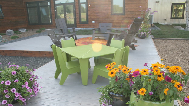 EXTREME MAKEOVER HOME EDITION - "Huber Family," - Patio, on "Extreme Makeover Home Edition," Sunday, September 27th on the ABC Television Network.
