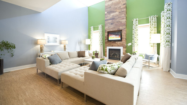 EXTREME MAKEOVER HOME EDITION - "Hill Family," - Living Room  Picture, on  "Extreme Makeover Home Edition," Sunday, April 24th     (8:00-9:00 p.m.  ET/PT) on the ABC Television Network.