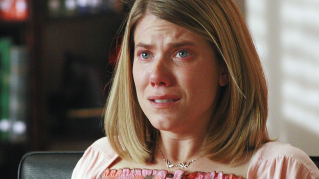 GREY'S ANATOMY - "The Other Side of This Life" - Addison takes temporary leave from Seattle Grace and makes a road trip to Los Angeles in order to visit some old friends from medical school. As Meredith continues to bond with her stepmother, Susan, Cristina reluctantly plans her wedding with the assistance of her mother, Helen, and Burke's mother, Mama Jane. Meanwhile, Derek must perform  emergency surgery on Ava/Jane Doe, as Alex continues his unfailing bedside manner with her, on "Grey's Anatomy," THURSDAY, MAY 3 (9:00-11:00 p.m., ET) on the ABC Television Network. (ABC/RON TOM)BECKY WAHLSTROM