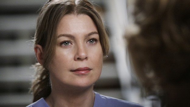 GREY'S ANATOMY - "I Like You So Much Better When You're Naked" - After learning of Richard's drinking problem, Derek confronts him for the sake of his friend and the hospital, Izzie returns, hoping to reconcile with Alex, and tensions run high between Teddy, Cristina and Owen in the aftermath of Cristina's startling confession, on "Grey's Anatomy," THURSDAY, JANUARY 21 (9:00-10:01 p.m., ET) on the ABC Television Network. (ABC/MICHAEL DESMOND)ELLEN POMPEO