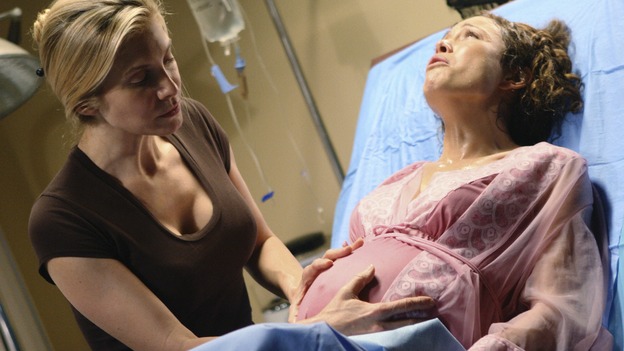 LOST - "LaFleur" - Sawyer perpetuates a lie with some of the other island survivors in order to protect themselves from mistakes of the past, on "Lost," WEDNESDAY, MARCH 4 (9:00-10:02 p.m., ET) on the ABC Television Network. (ABC/MARIO PEREZ)ELIZABETH MITCHELL, REIKO AYLESWORTH