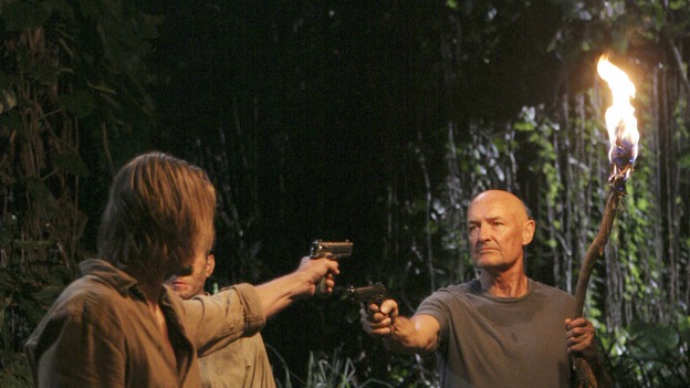 LOST - "Something Nice Back Home" (ABC/MARIO PEREZ) JOSH HOLLOWAY, MICHAEL EMERSON (OBSCURED), TERRY O'QUINN