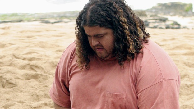 LOST - "Expos" - Hurley begins to suspect that Sawyer may be involved in an island mystery surrounding two fellow survivors, and Sun learns the truth about her past kidnapping attempt by "The Others," on "Lost," WEDNESDAY, MARCH 28 (10:00-11:00 p.m., ET), on the ABC Television Network. (ABC/MARIO PEREZ)KIELE SANCHEZ, JORGE GARCIA