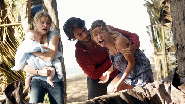LOST - "Expos" - Hurley begins to suspect that Sawyer may be involved in an island mystery surrounding two fellow survivors, and Sun learns the truth about her past kidnapping attempt by "The Others," on "Lost," WEDNESDAY, MARCH 28 (10:00-11:00 p.m., ET), on the ABC Television Network. (ABC/MARIO PEREZ)EMILIE DE RAVIN, RODRIGO SANTORO, KIELE SANCHEZ