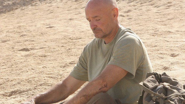 LOST -- "Three Minutes" - A determined Michael convinces Jack and several castaways to help him rescue Walt from "The Others." Meanwhile, Charlie struggles with Eko's decision to discontinue building the church, on "Lost," WEDNESDAY, MAY 17 (9:00-10:01 p.m., ET), on the ABC Television Network. (ABC/MARIO PEREZ)TERRY O'QUINN