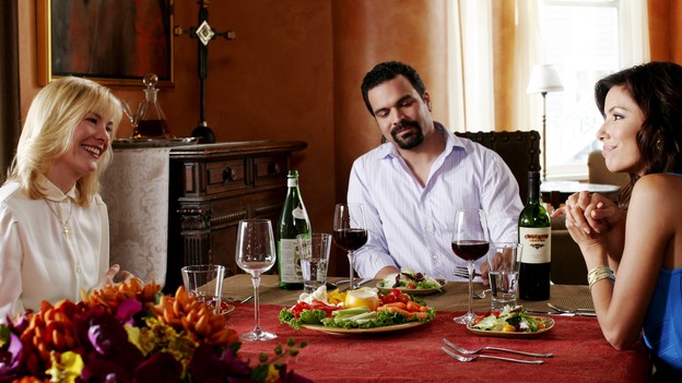 DESPERATE HOUSEWIVES - "That's Good, That's Bad" (ABC/RON TOM)MELINDA PAGE HAMILTON, RICARDO ANTONIO CHAVIRA, EVA LONGORIA