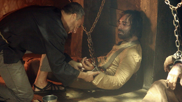 LOST - "Ab Aeterno" - Richard Alpert faces a difficult choice, on "Lost," TUESDAY, MARCH 23 (9:00-10:06 p.m., ET) on the ABC Television Network. (ABC/MARIO PEREZ)TITUS WELLIVER, NESTOR CARBONELL