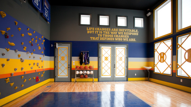 EXTREME MAKEOVER HOME EDITION - "Hall Family," - Indoor Sports Room Picture, on "Extreme Makeover Home Edition," Sunday, April  17th    (8:00-9:00 p.m. ET/PT) on the ABC Television Network.