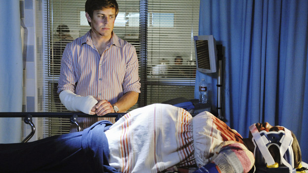 PRIVATE PRACTICE - "The End of a Beautiful Friendship" - Maya and her unborn baby are fighting for their lives on the operating table, and Addison, Amelia and Fife try everything humanly possible to save them. Meanwhile, Sam operates on an incoming crash victim and later makes a grim discovery; Cooper makes an ill-timed but valiant effort with Charlotte, and the staff's world gets rocked by an unexpected death, on the Season Finale of "Private Practice," THURSDAY, MAY 13 (10:01-11:00 p.m., ET) on the ABC Television Network. (ABC/ERIC MCCANDLESS)CHRIS LOWELL, GEFFRI MAYA