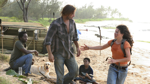 102424_2292 -- LOST - "Do No Harm" - (ABC/MARIO PEREZ)HAROLD PERRINEAU, JOSH HOLLOWAY, MALCOLM DAVID KELLEY, EVANGELINE LILLY