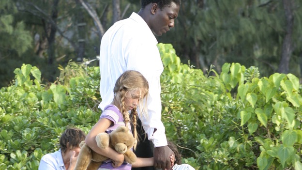 LOST - "The Other 48 Days" - Tail section survivors Emma and Mr. Eko. The harrowing first 48 days in the lives of the tail section survivors are revealed. (ABC/MARIO PEREZ) KIERSTEN HAVELOCK, ADEWALE AKINNUOYE-AGBAJE