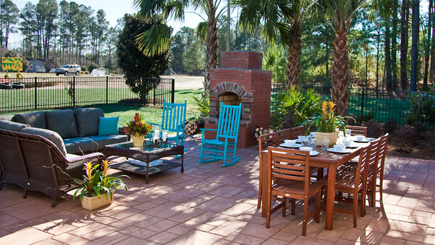EXTREME MAKEOVER HOME EDITION - "Suggs Family," - Patio, on "Extreme Makeover Home Edition," Sunday, April 11th (8:00-9:00 p.m. ET/PT) on the ABC Television Network.