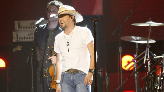 THE 42ND ANNUAL CMA AWARDS - THEATRE - "The 42nd Annual CMA Awards" aired live from the Sommet Center in Nashville, WEDNESDAY, NOVEMBER 12 (8:00-11:00 p.m., ET) on the ABC Television Network. (ABC/CHRIS HOLLO)JASON ALDEAN
