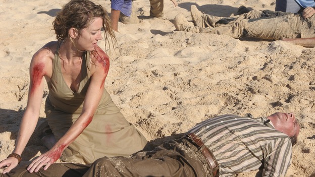 LOST - "The Other 48 Days" - Libby tends to tail section survivor, Donald. The harrowing first 48 days in the lives of the tail section survivors are revealed, on "Lost," WEDNESDAY, NOVEMBER 16 on the ABC Television Network. (ABC/MARIO PEREZ) CYNTHIA WATROS, GLENN LEHMANN