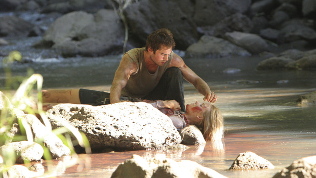 LOST - "Hearts and Minds" - When Locke learns that Boone wants to tell their "secret" to Shannon, Shannon's life is placed in sudden peril, and the shocking truth about her past with Boone is revealed. Meanwhile, Kate is puzzled by Sun's mysterious behavior, and a hungry Hurley must repay a debt to Jin, on "Lost," WEDNESDAY, JANUARY 12 (8:00-9:00 p.m., ET), on the ABC Television Network. IAN SOMERHALDER, MAGGIE GRACE