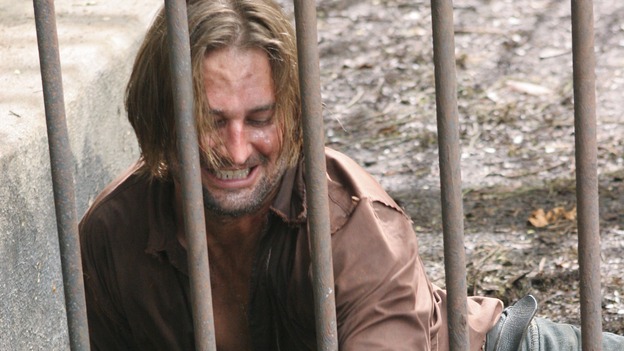 LOST -- "Lost" - awarded the 2005 Emmy and 2006 Golden Globe for best drama series - is back for a third season of action-packed mystery and adventure that will continue to bring out the very best and the very worst in the people who are lost. In the season premiere episode, "A Tale of Two Cities," Jack, Kate and Sawyer begin to discover what they are up against as prisoners of "The Others." The season premiere airs WEDNESDAY, OCTOBER 4 (9:00-10:01 p.m., ET), on the ABC Television Network. (ABC/MARIO PEREZ)JOSH HOLLOWAY