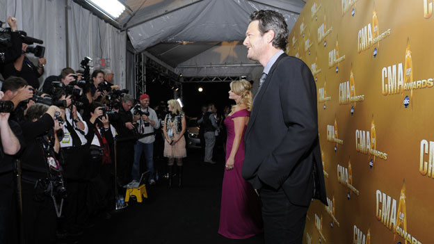THE 44TH ANNUAL CMA AWARDS - GENERAL - "The 44th Annual CMA Awards" were broadcast live from the Bridgestone Arena in Nashville, WEDNESDAY, NOVEMBER 10 (8:00-11:00 p.m., ET) on the ABC Television Network. (ABC/KATHERINE BOMBOY)MIRANDA LAMBERT, BLAKE SHELTON