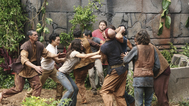 LOST - "What Kate Does" - Kate finds herself on the run, while Jack is tasked with something that could endanger a friend's life, on "Lost," TUESDAY, FEBRUARY 9 (9:00-10:00 p.m., ET) on the ABC Television Network. (ABC/MARIO PEREZ)DANIEL DAE KIM, EVANGELINE LILLY, KEN LEUNG, JORGE GARCIA, MATTHEW FOX (OBSCURED), JOHN HAWKES, HIROUKI SANADA