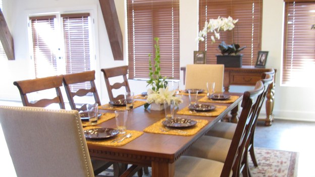 EXTREME MAKEOVER HOME EDITION - "Hill Family," - Dining Room Picture,              on   "Extreme Makeover Home Edition," Friday, November 4th                 (8:00-10:00   p.m.  ET/PT) on the ABC   Television Network.