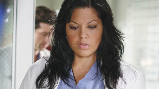 GREY'S ANATOMY - "These Ties That Bind" - Dr. Callie Torres, on "Grey's Anatomy," THURSDAY, NOVEMBER 13 (9:00-10:01 p.m., ET) on the ABC Television Network. (ABC/RON TOM) SARA RAMIREZ