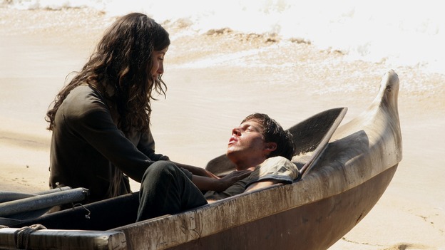 LOST - Awarded the 2005 Emmy and 2006 Golden Globe for best drama series, and a 2007 Golden Globe nomination for best drama series and best actress for Evangeline Lilly, "Lost" returns for the second act of its third season of action-packed mystery and adventure -- that will continue to bring out the very best and the very worst in the people who are lost -- WEDNESDAY, FEBRUARY 7 (10:00-11:00 p.m., ET), on the ABC Television Network. In the return episode, "Not in Portland," Jack is in command as the fate of Ben's life literally rests in his hands. Meanwhile, Kate and Sawyer find an ally in one of "The Others," and Juliet makes a shocking decision that could endanger her standing with her people. (ABC/MARIO PEREZ)TANIA RAYMONDE, BLAKE BASHOFF
